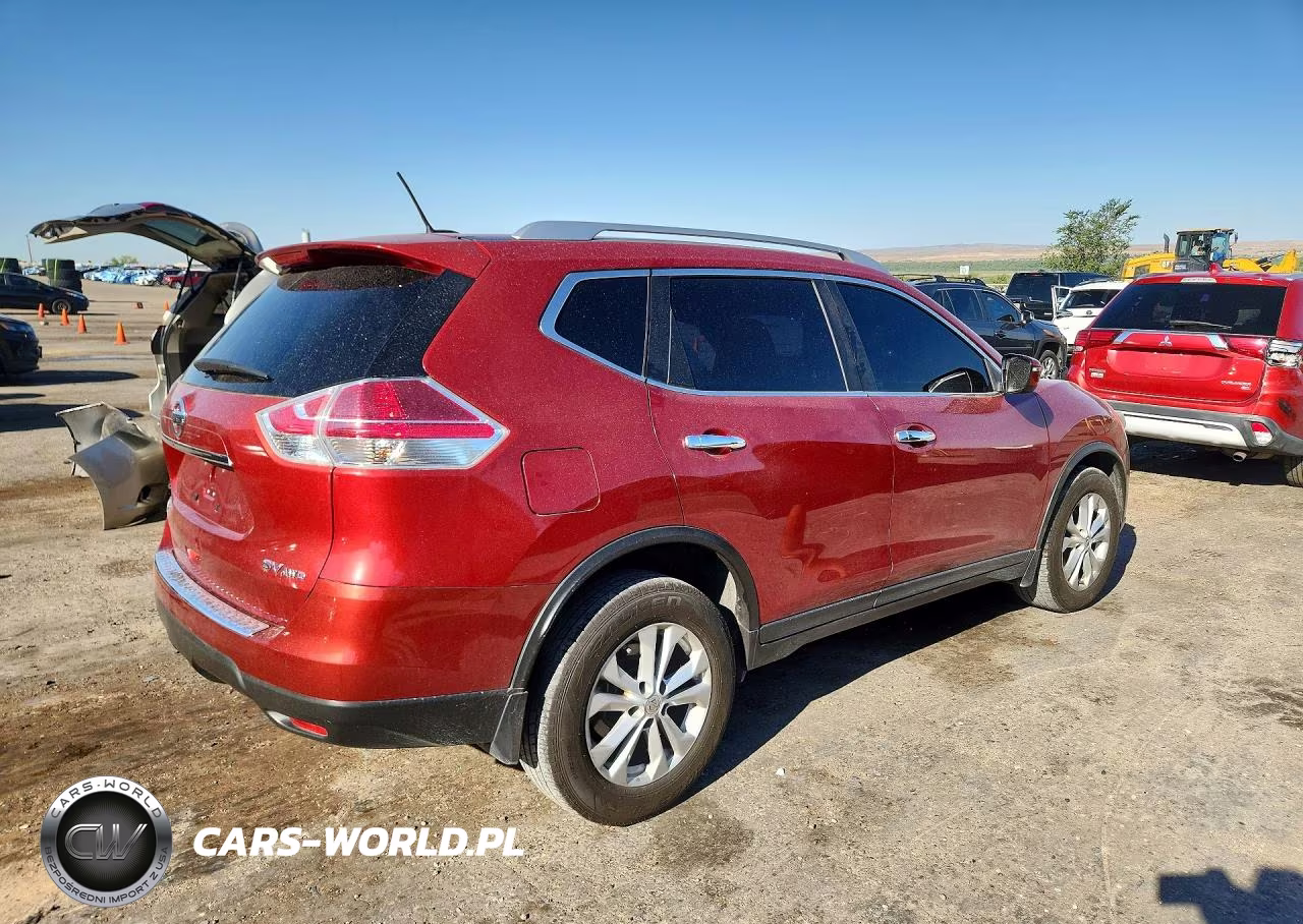 2016 Nissan Rogue Sv VIN:KNMAT2MV7GP597856 - 3