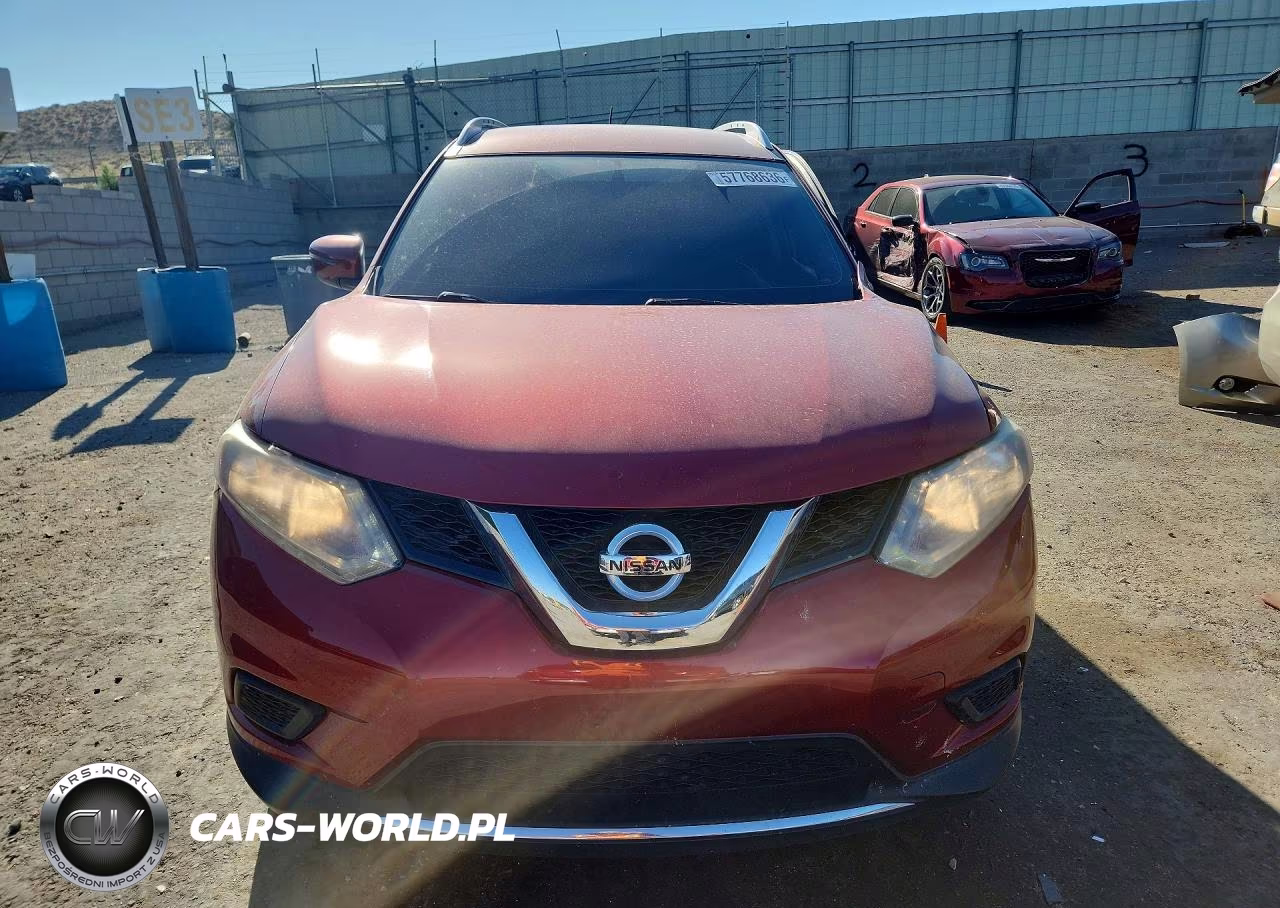 2016 Nissan Rogue Sv VIN:KNMAT2MV7GP597856 - 5