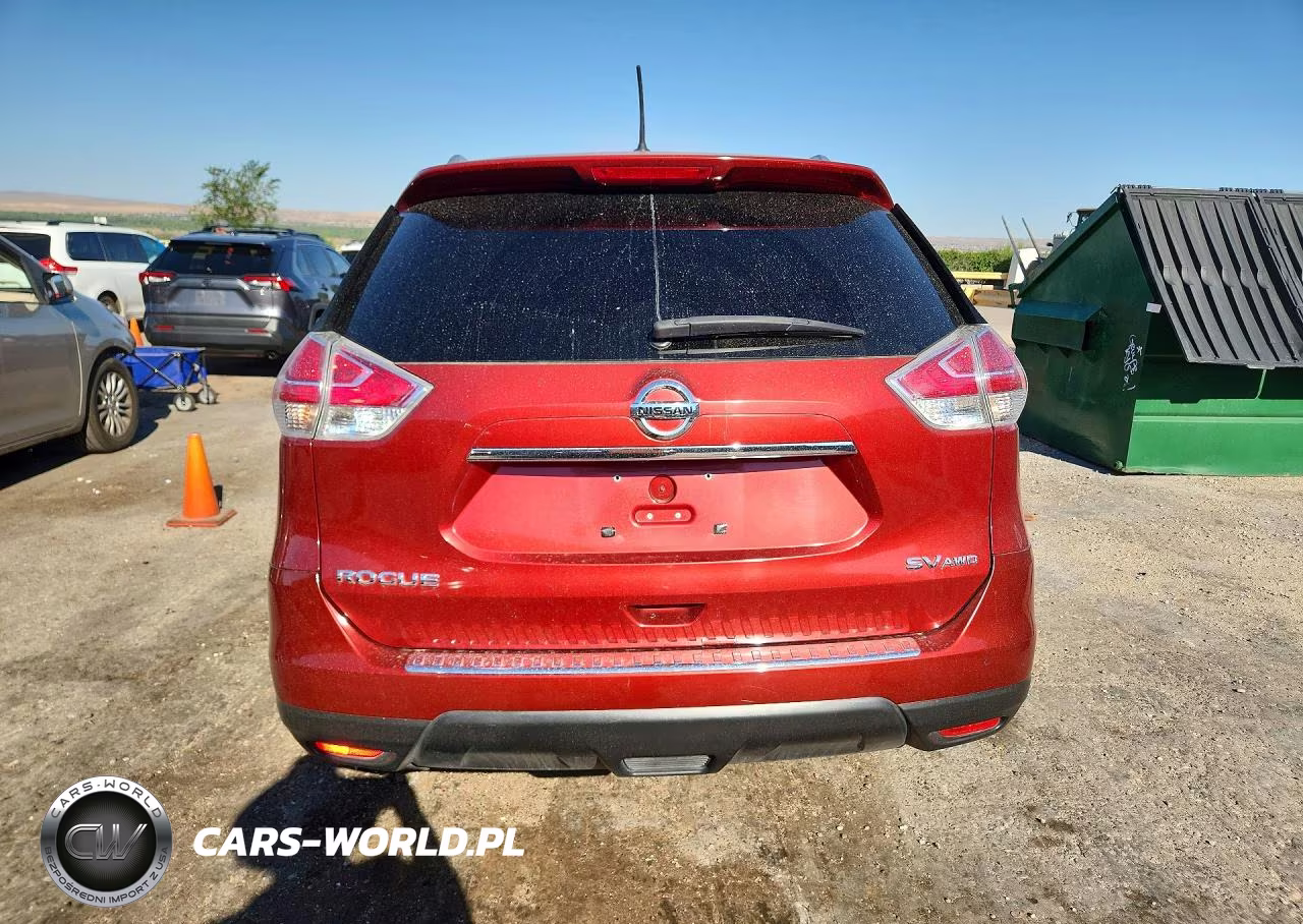 2016 Nissan Rogue Sv VIN:KNMAT2MV7GP597856 - 6