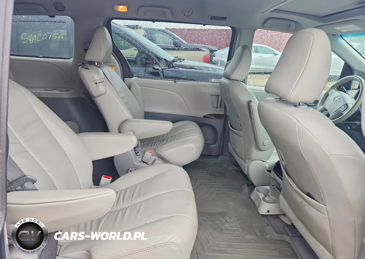 2012 Toyota Sienna Xle 8-Passenger VIN:5TDYK3DC9CS180552 - 11