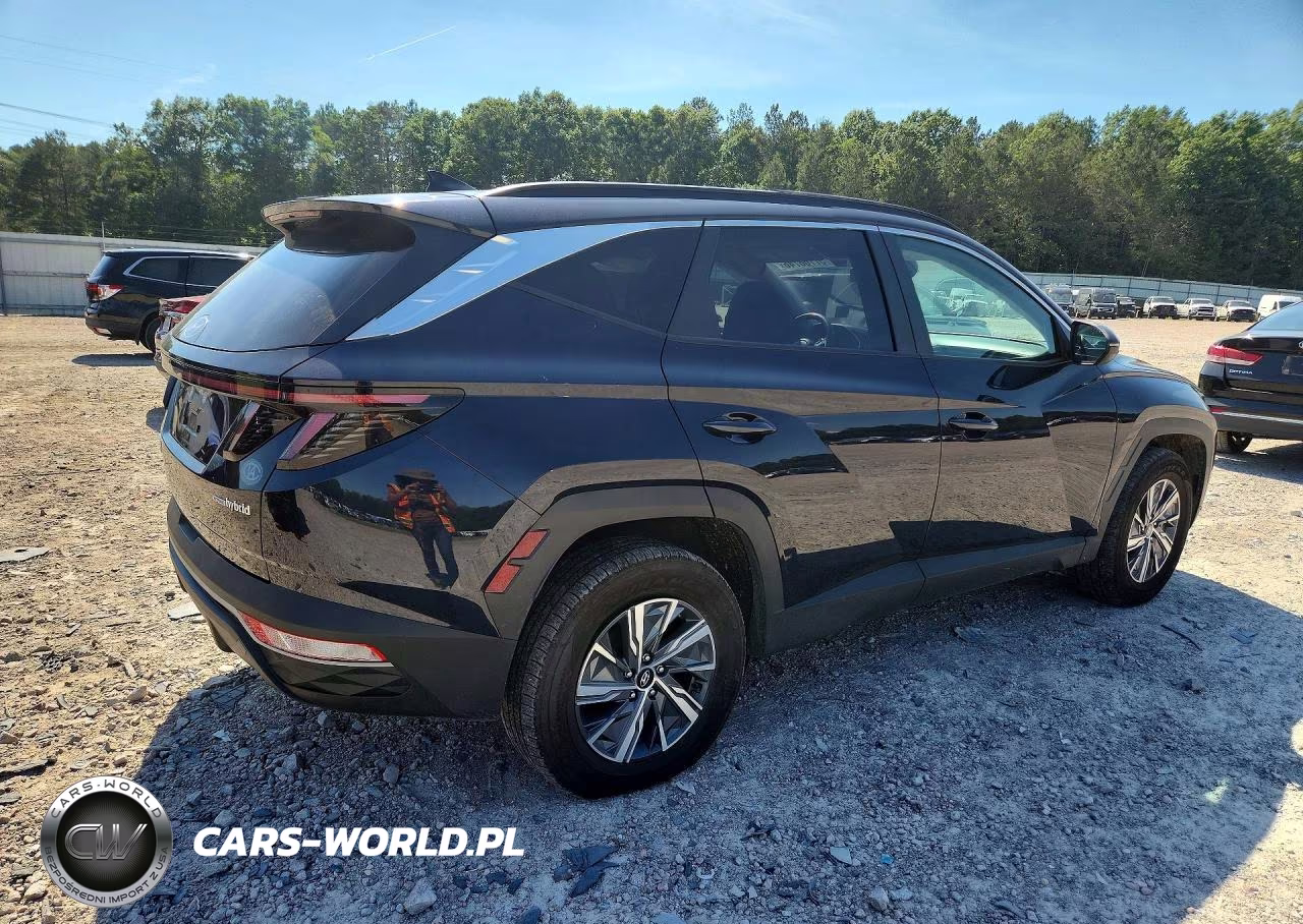 2023 Hyundai Tucson Blue VIN:KM8JBCA14PU110605 - 3