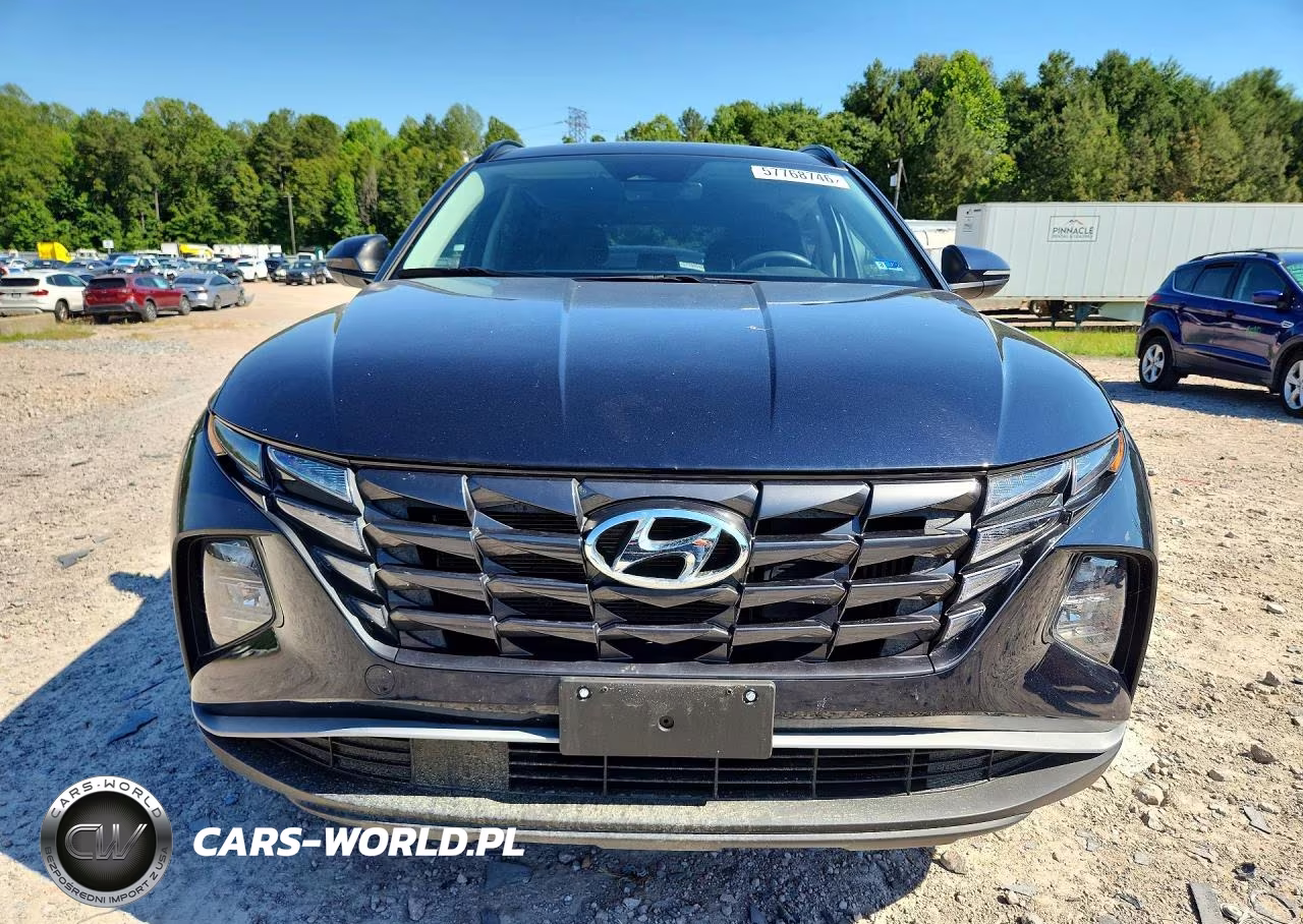 2023 Hyundai Tucson Blue VIN:KM8JBCA14PU110605 - 5