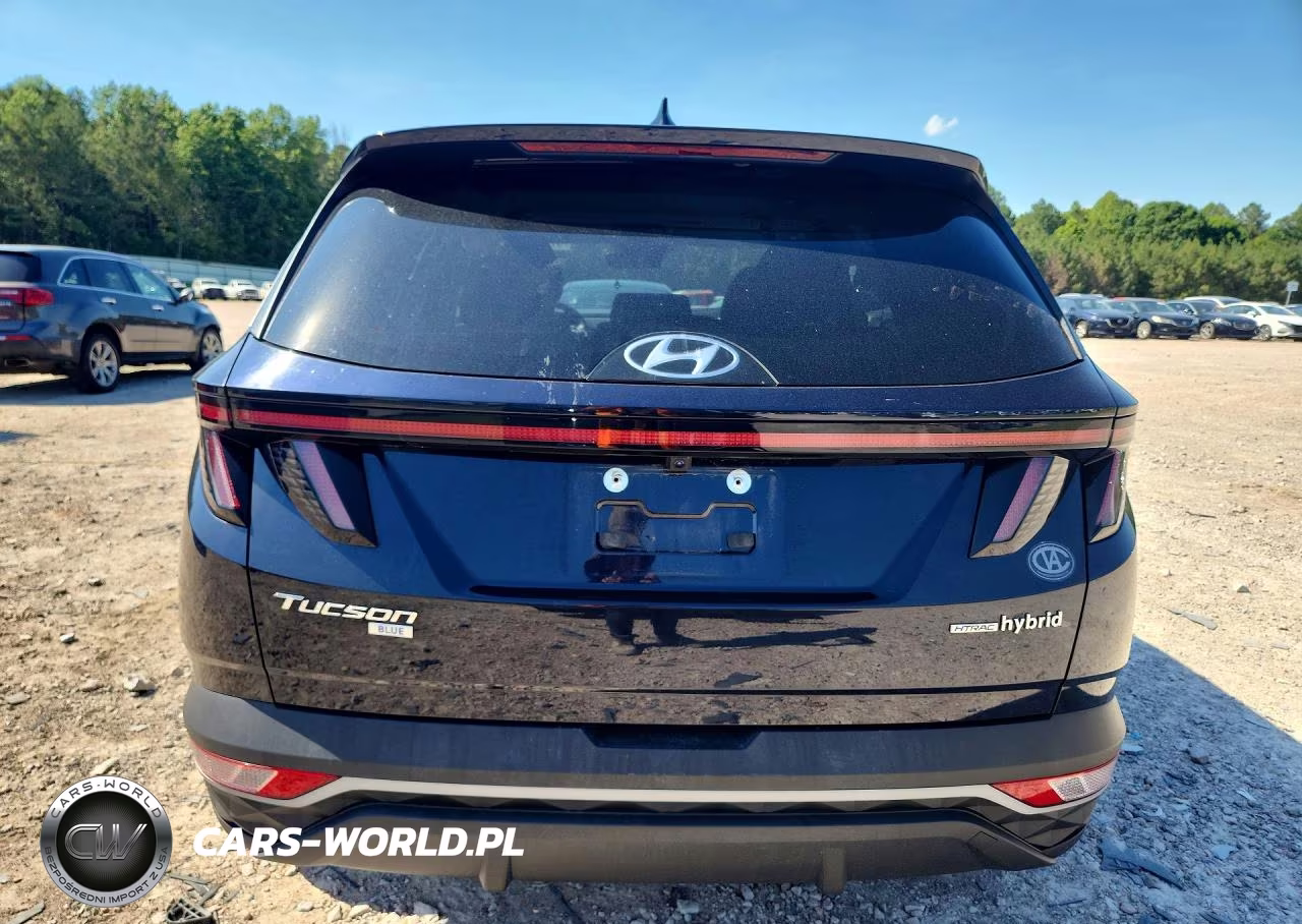 2023 Hyundai Tucson Blue VIN:KM8JBCA14PU110605 - 6