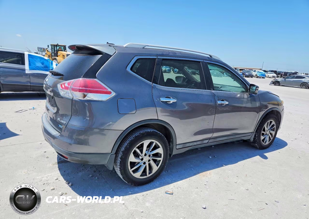 2014 Nissan Rogue Sl VIN:5N1AT2MV1EC804564 - 3