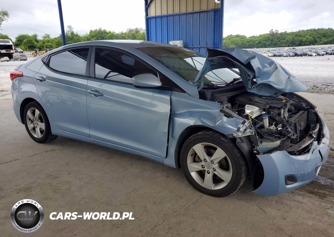 2011 Hyundai Elantra Gls VIN:KMHDH4AE5BU086148 - 4
