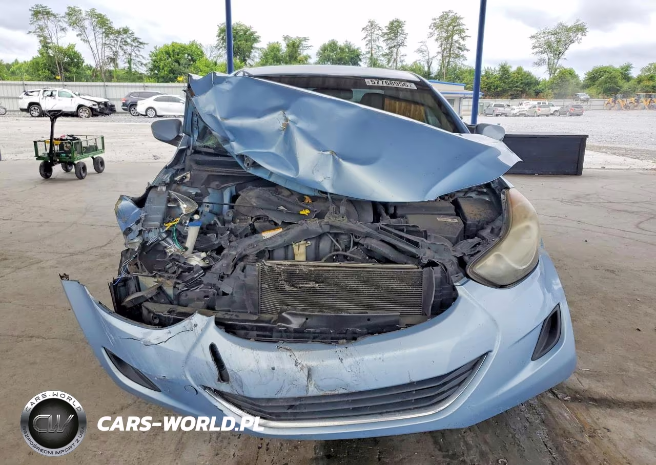 2011 Hyundai Elantra Gls VIN:KMHDH4AE5BU086148 - 5