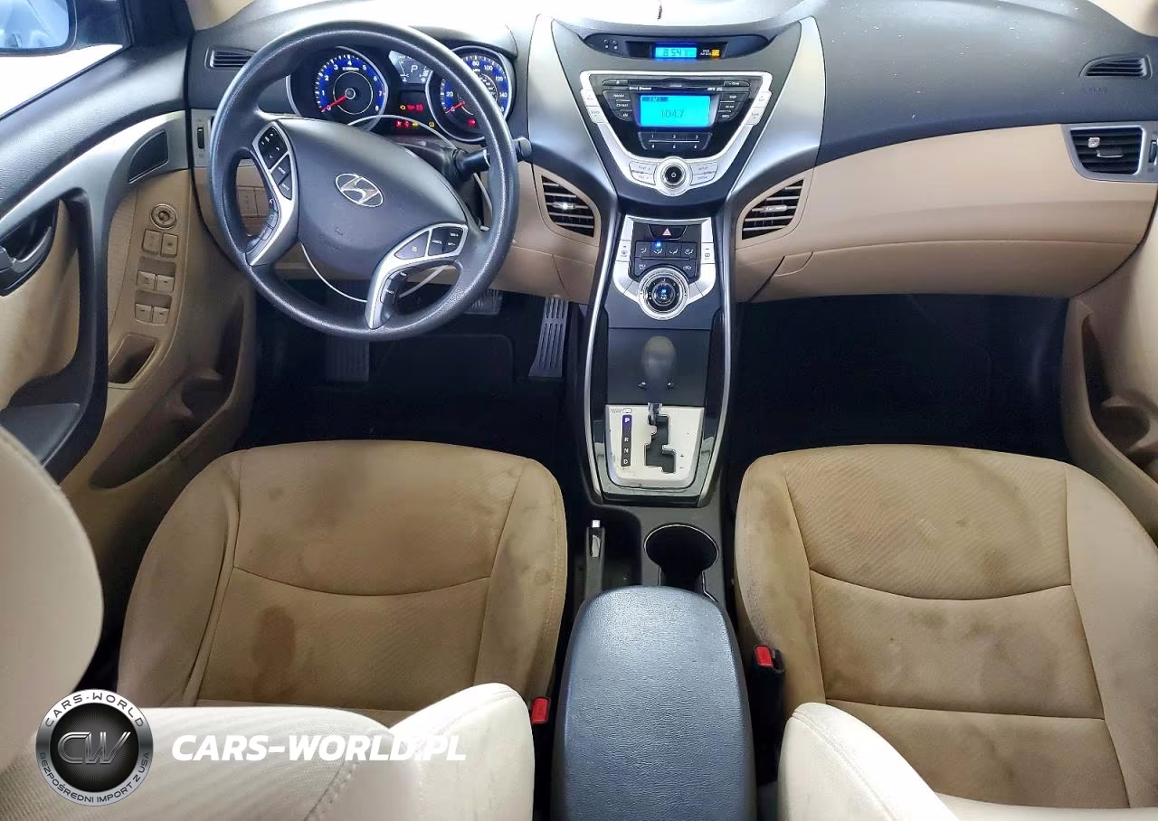 2011 Hyundai Elantra Gls VIN:KMHDH4AE5BU086148 - 8