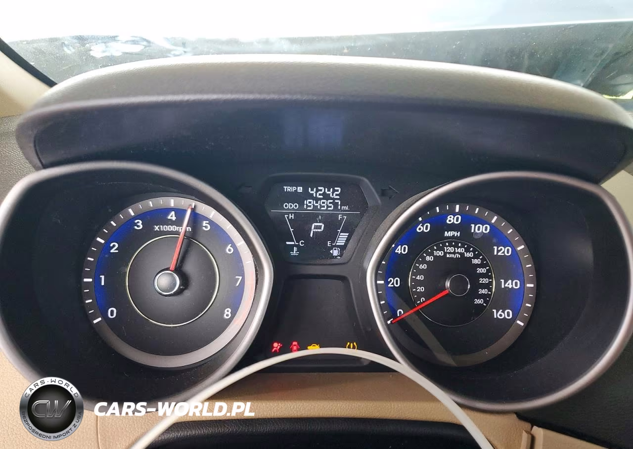 2011 Hyundai Elantra Gls VIN:KMHDH4AE5BU086148 - 9