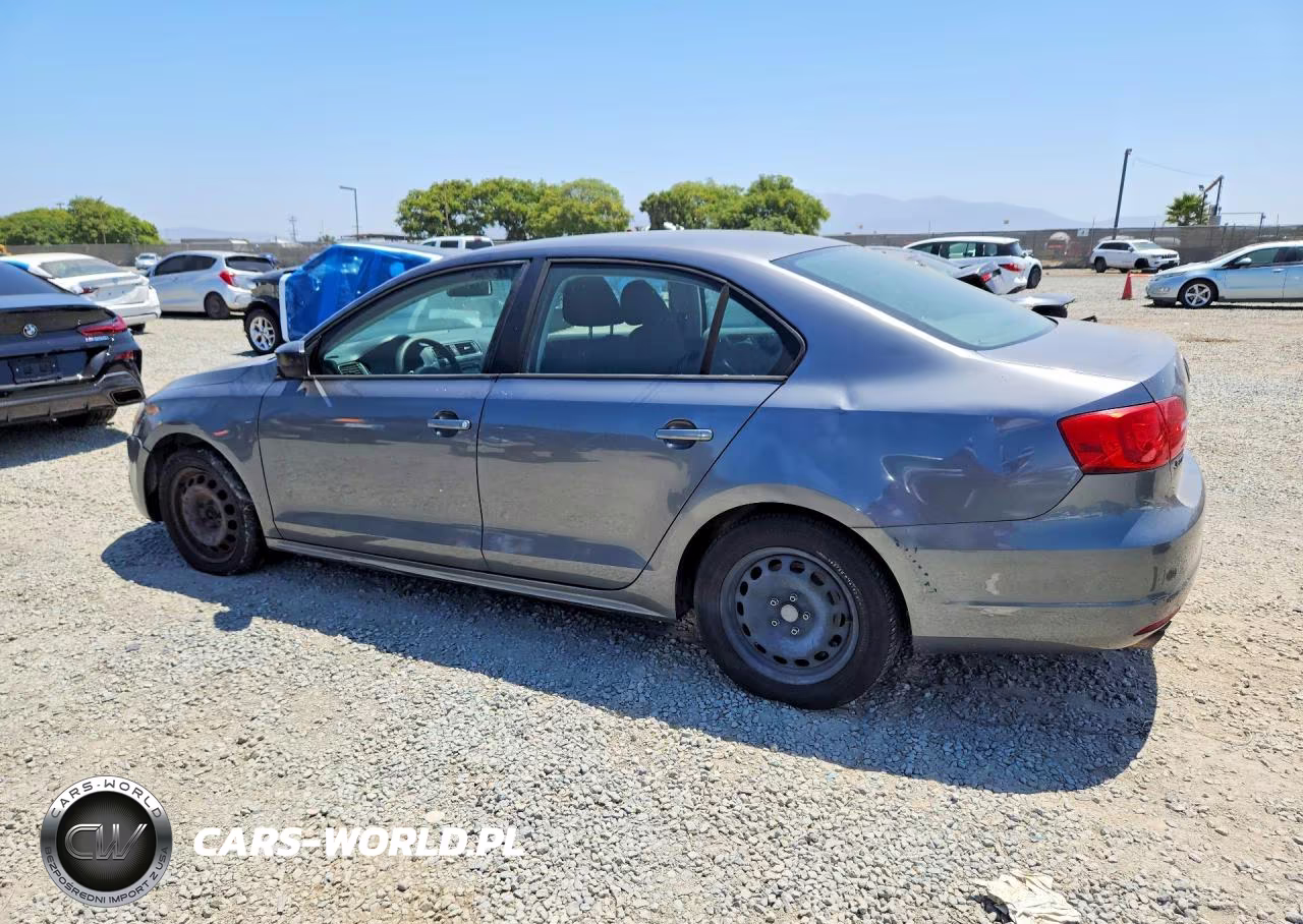 2012 Volkswagen Jetta Base VIN:3VW2K7AJ6CM349861 - 2