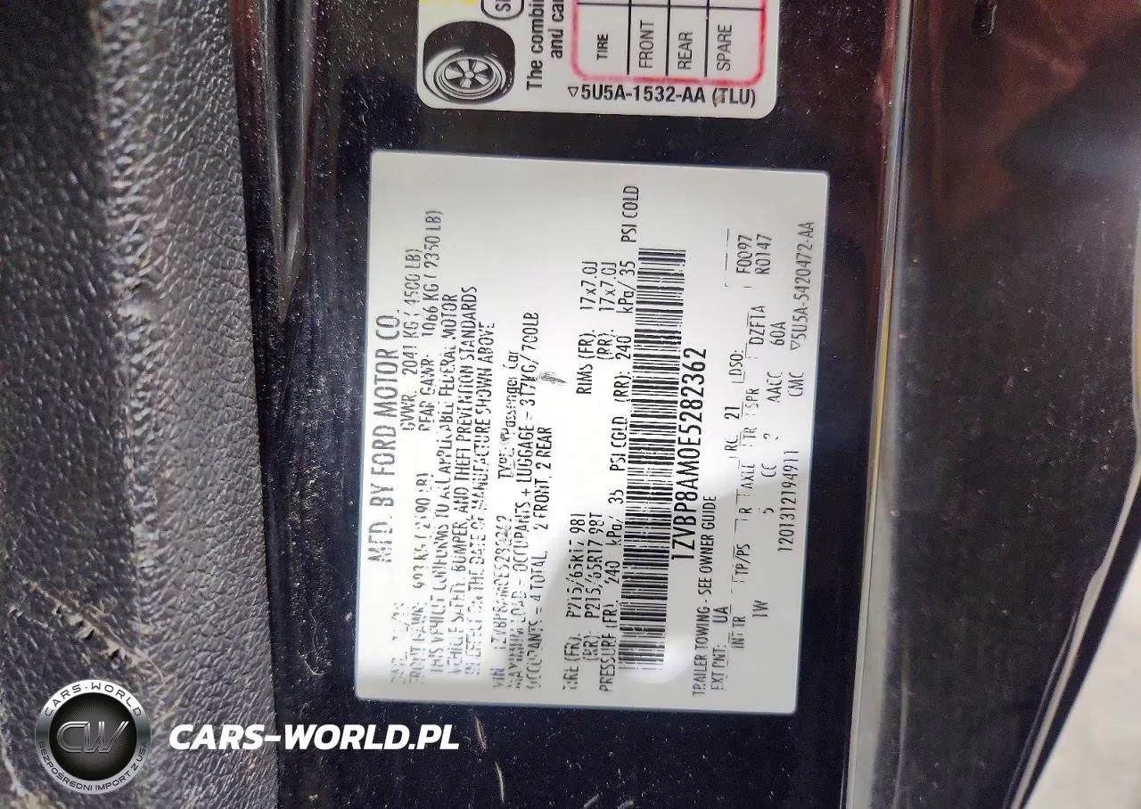 2014 Ford Mustang VIN:1ZVBP8AM0E5282362 - 12