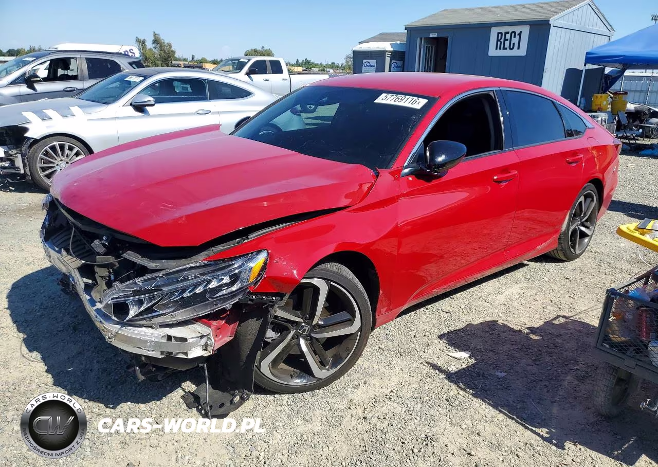 2022 Honda Accord Sport Se VIN:1HGCV1F41NA053209 - 1