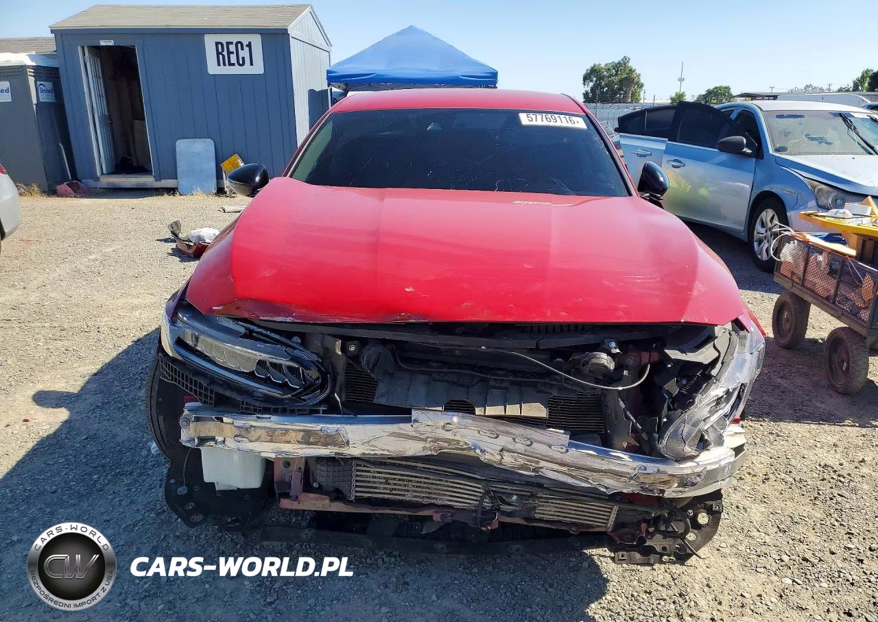 2022 Honda Accord Sport Se VIN:1HGCV1F41NA053209 - 5
