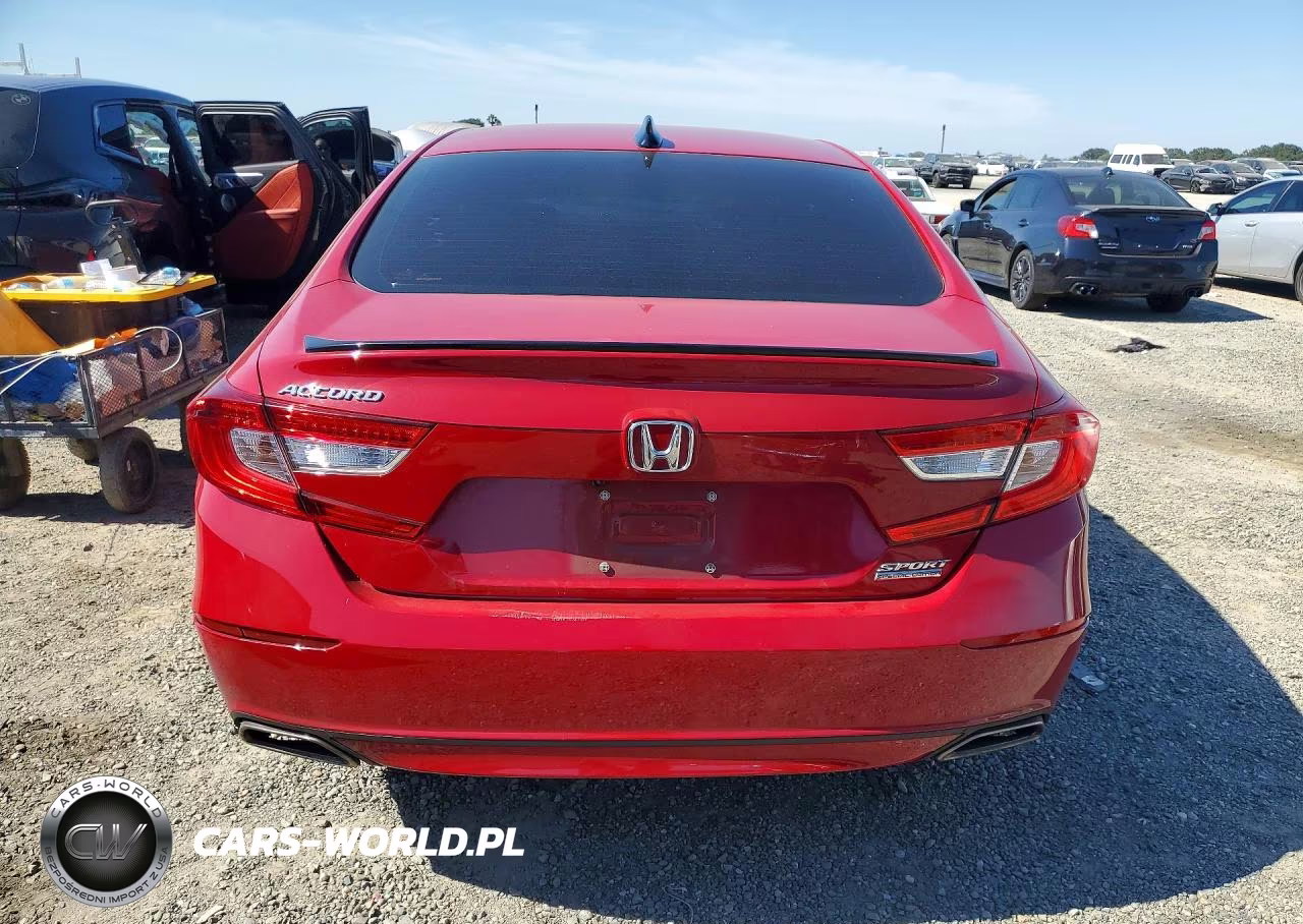 2022 Honda Accord Sport Se VIN:1HGCV1F41NA053209 - 6