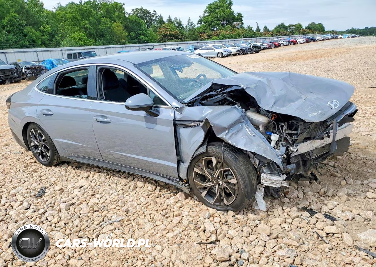 2024 Hyundai Sonata Sel VIN:KMHL64JA0RA385881 - 4