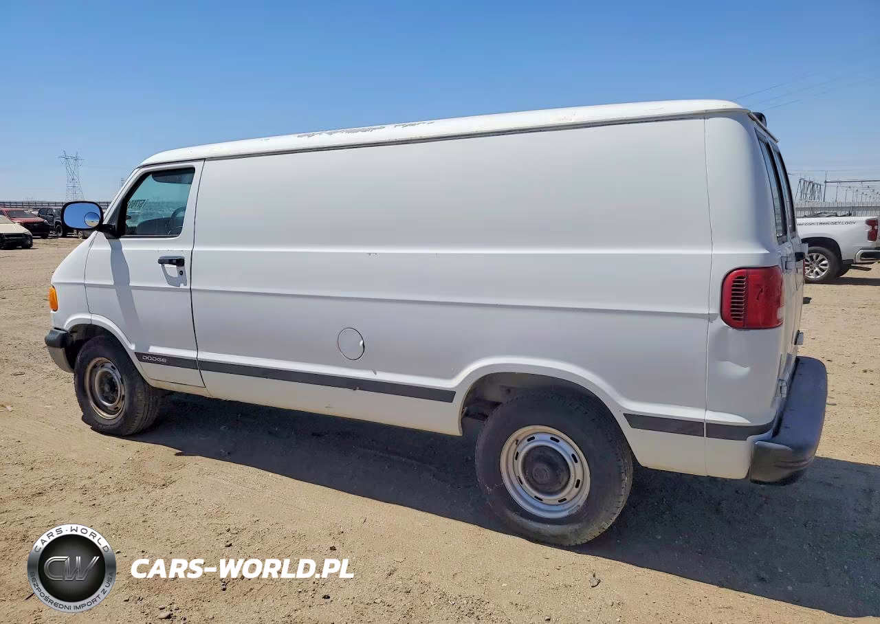 1998 Dodge Ram Van VIN:2B7JB21Y7WK144862 - 2