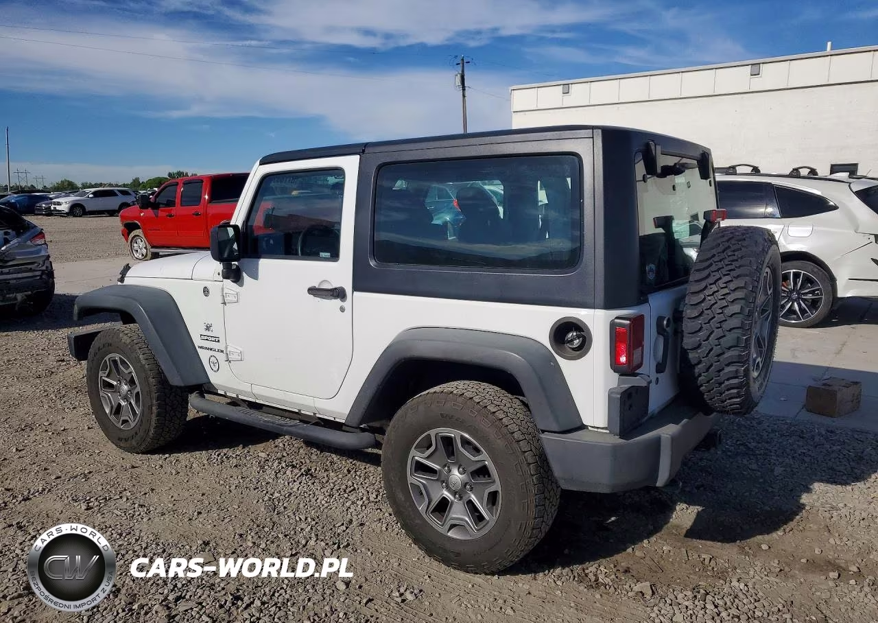 2012 Jeep Wrangler Sport VIN:1C4AJWAG5CL190719 - 2