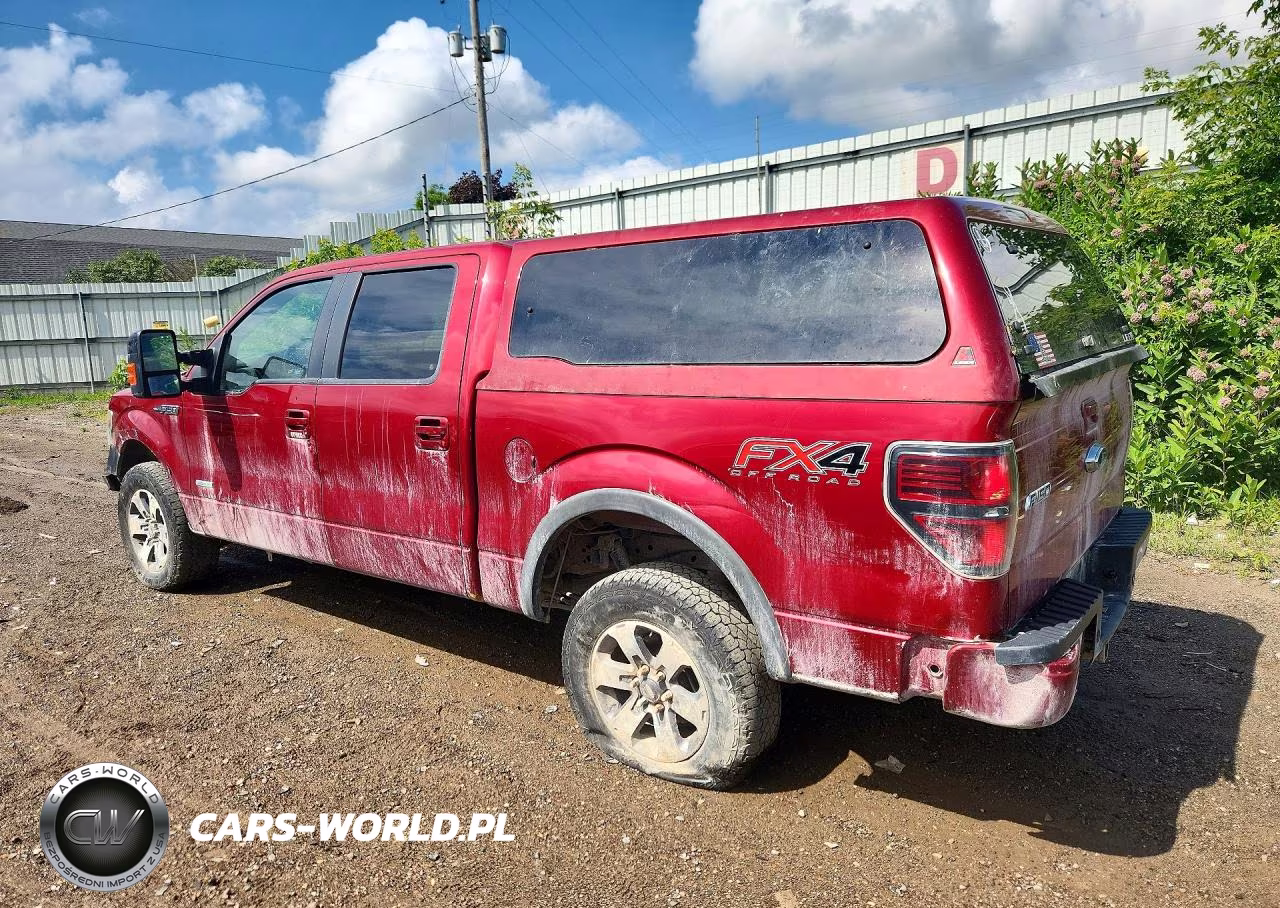 2013 Ford F150 Supercrew VIN:1FTFW1ET6DKE86373 - 2