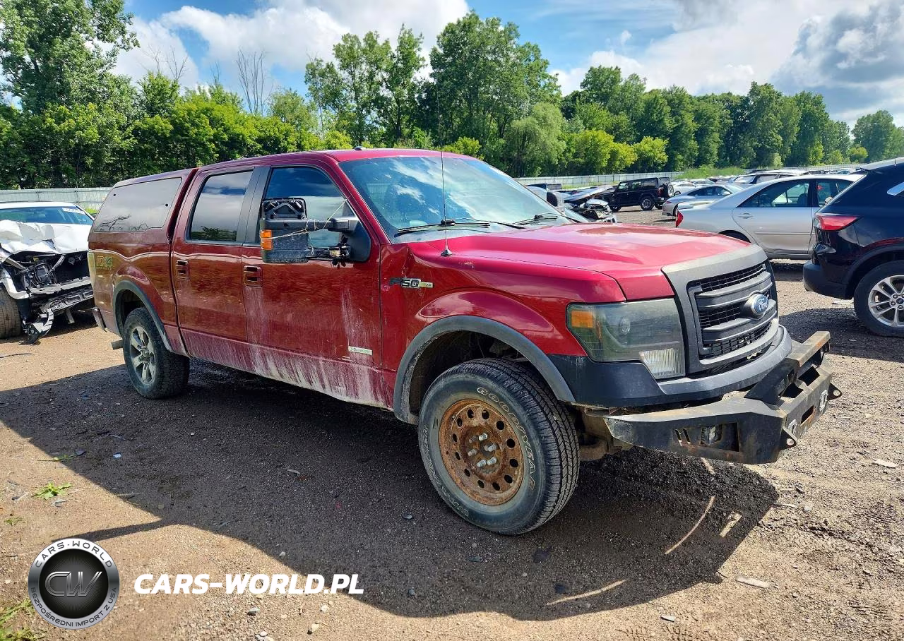 2013 Ford F150 Supercrew VIN:1FTFW1ET6DKE86373 - 4