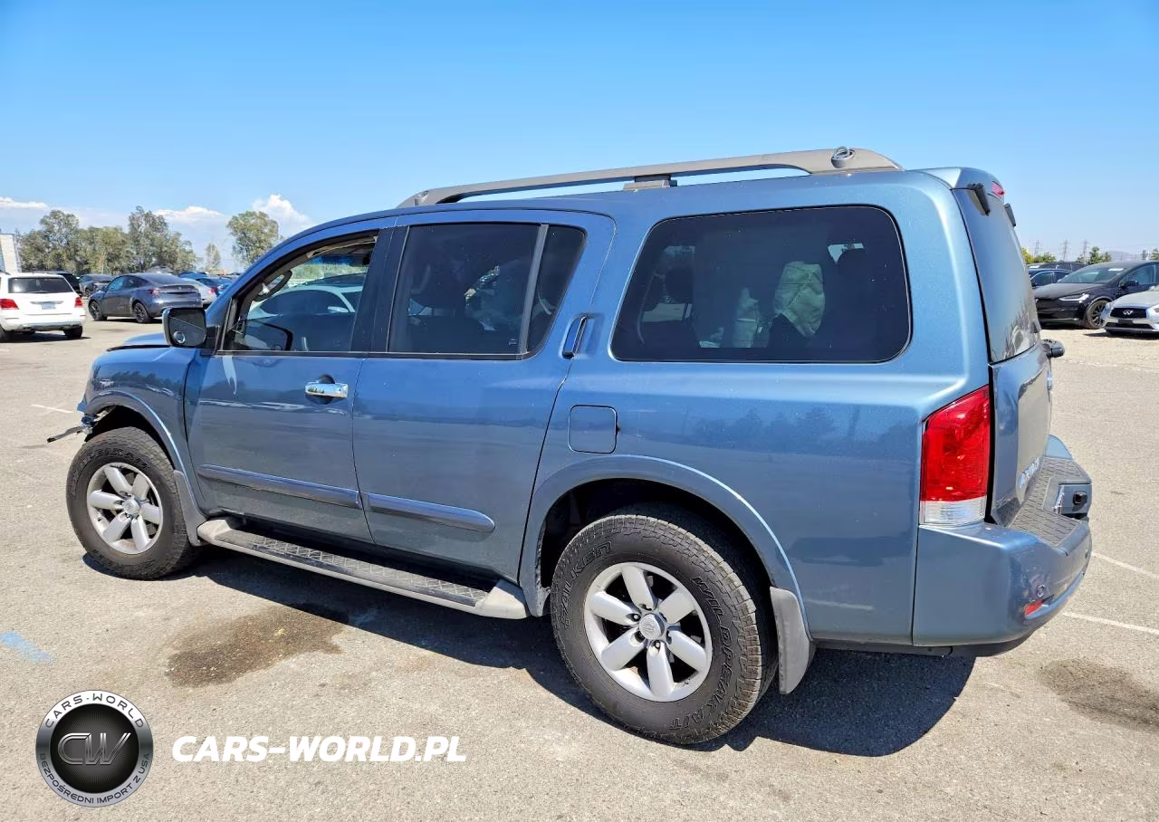 2012 Nissan Armada Sv VIN:5N1AA0ND9CN621396 - 2