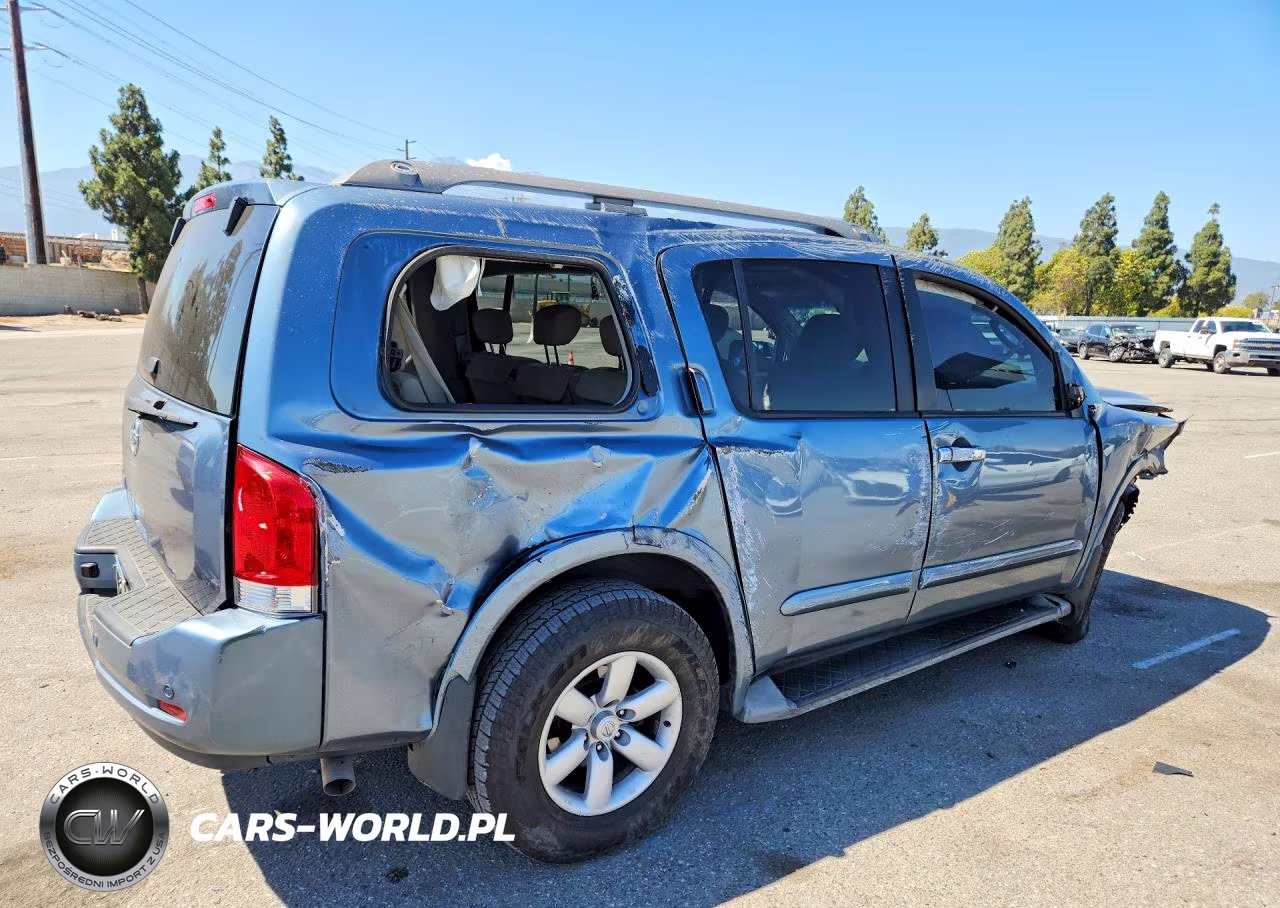 2012 Nissan Armada Sv VIN:5N1AA0ND9CN621396 - 3
