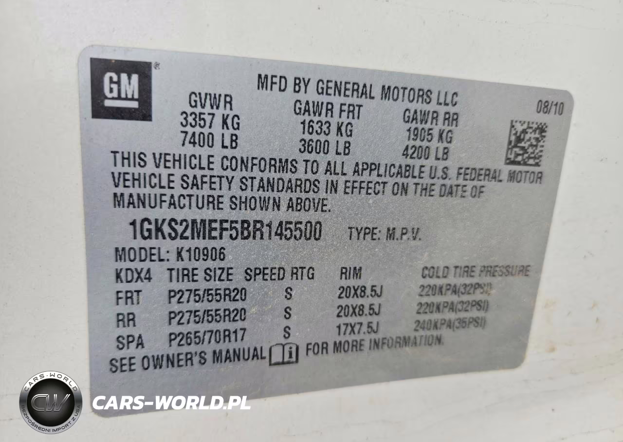 2011 GMC Yukon Xl Denali VIN:1GKS2MEF5BR145500 - 13