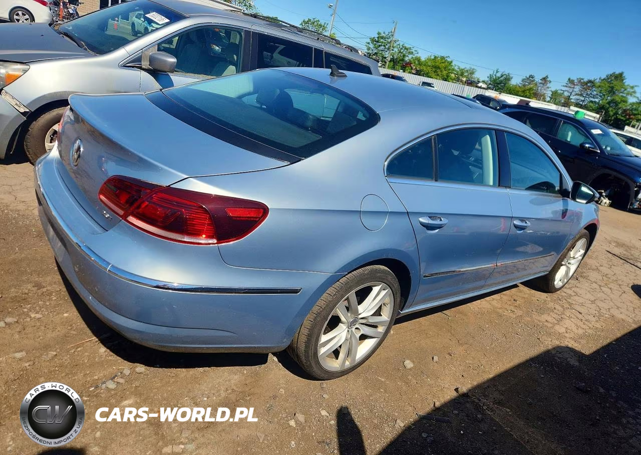 2013 Volkswagen Cc Luxury VIN:WVWRP7ANXDE556380 - 3