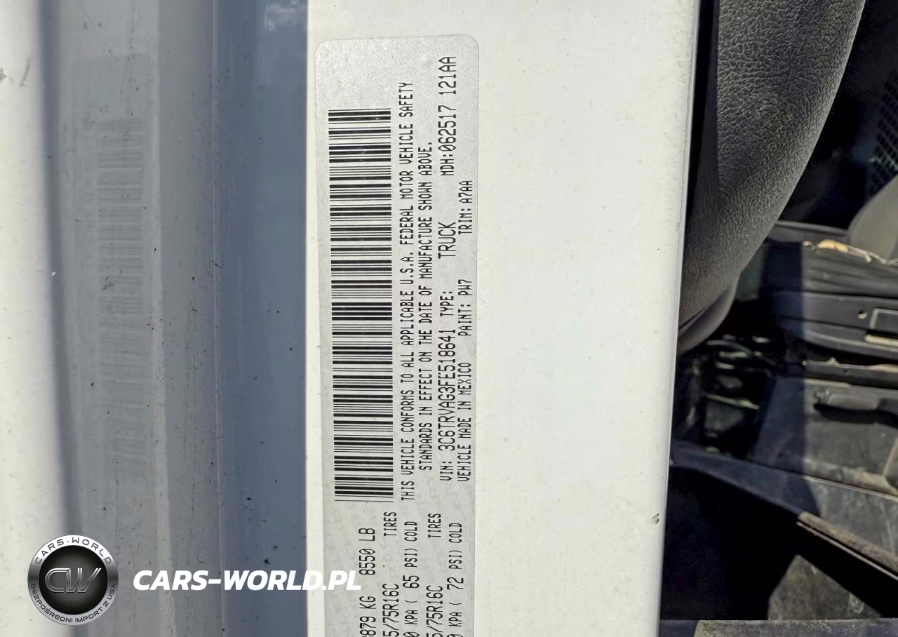 2015 Ram Promaster 1500 1500 Standard VIN:3C6TRVAG3FE518641 - 10