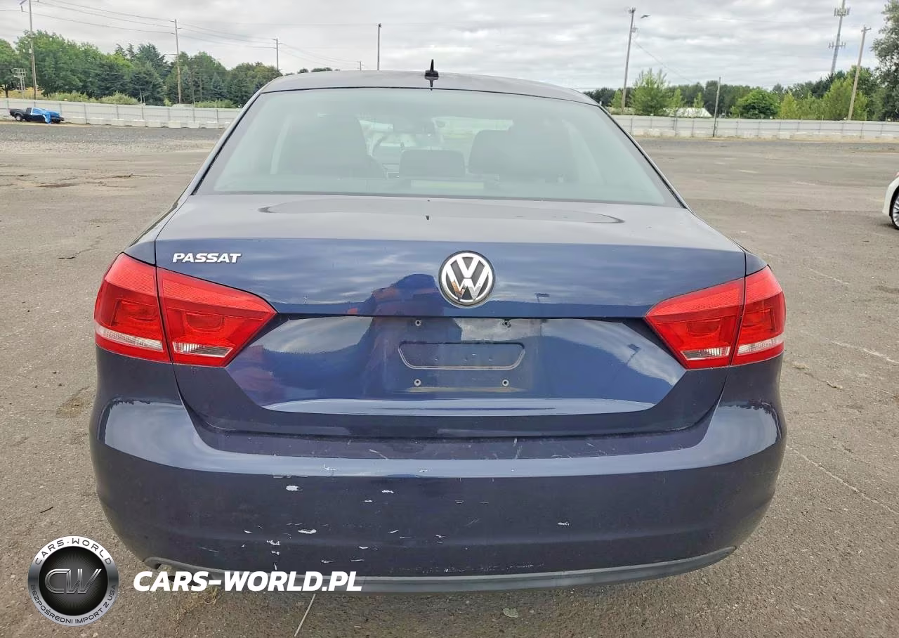 2013 Volkswagen Passat S VIN:1VWAP7A34DC040097 - 6
