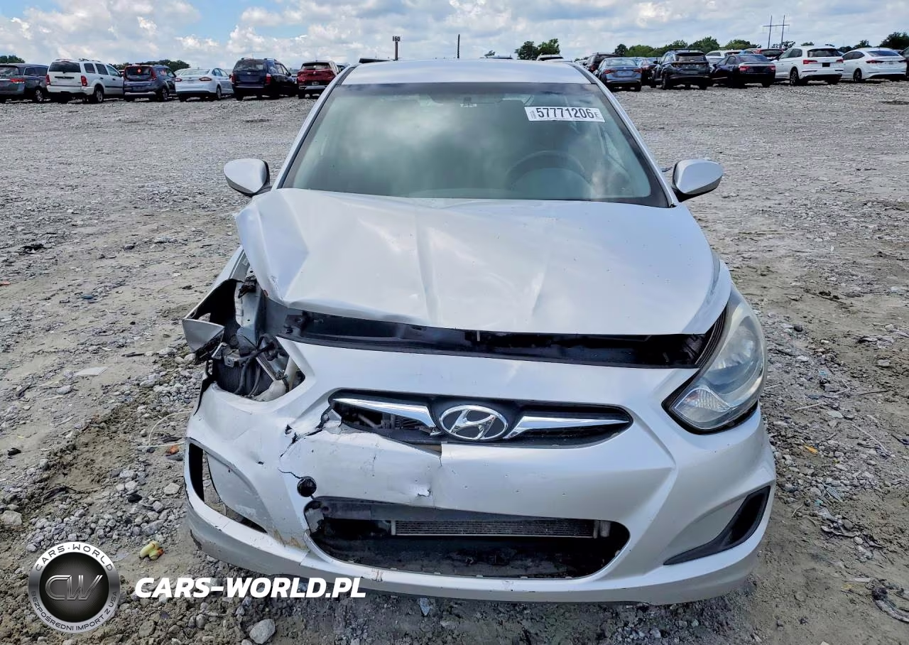 2012 Hyundai Accent Gs VIN:KMHCT5AE8CU034496 - 5