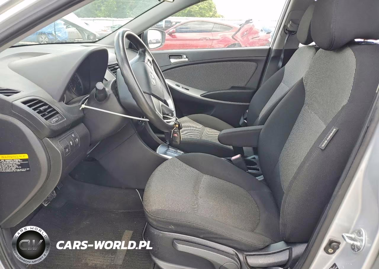 2012 Hyundai Accent Gs VIN:KMHCT5AE8CU034496 - 7