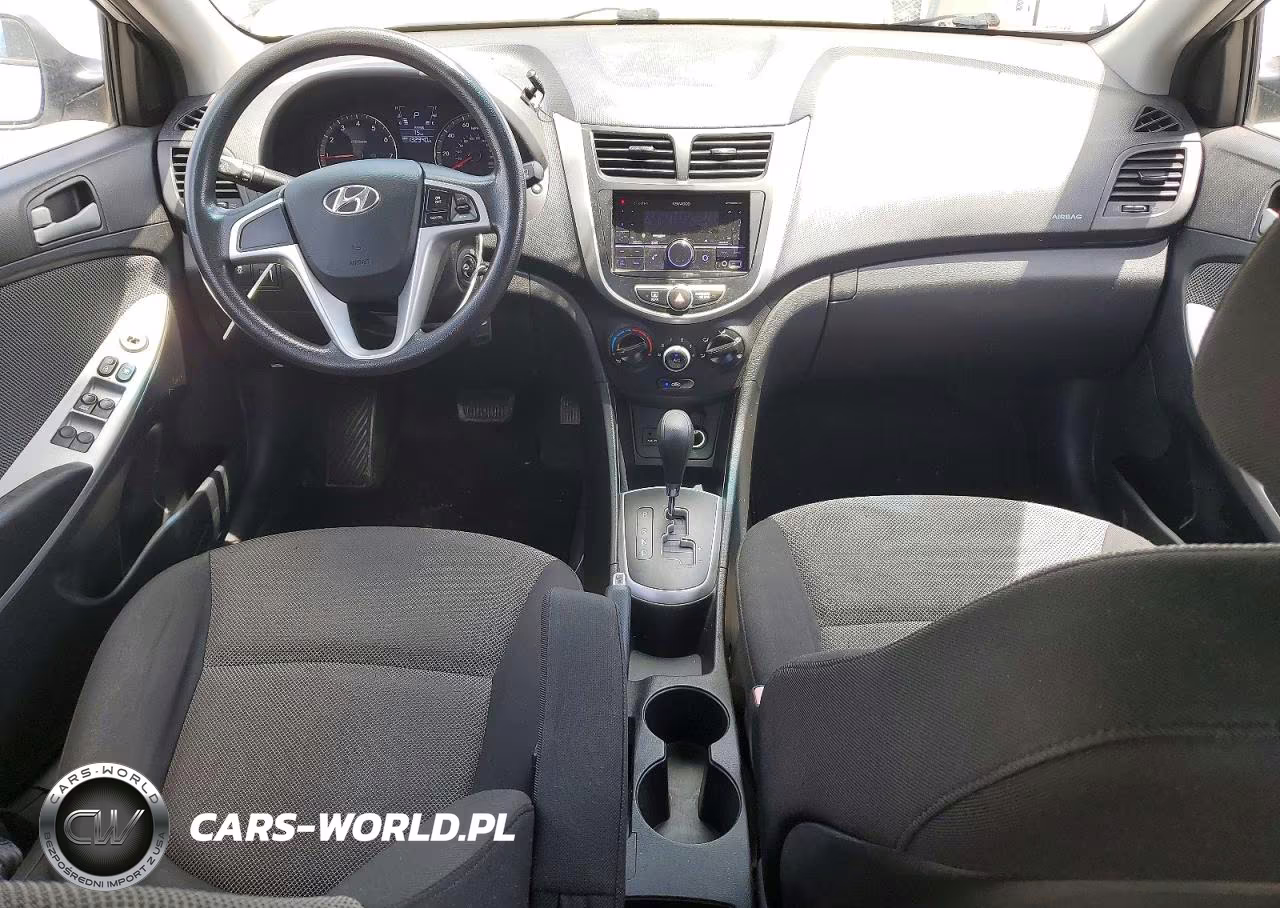 2012 Hyundai Accent Gs VIN:KMHCT5AE8CU034496 - 8