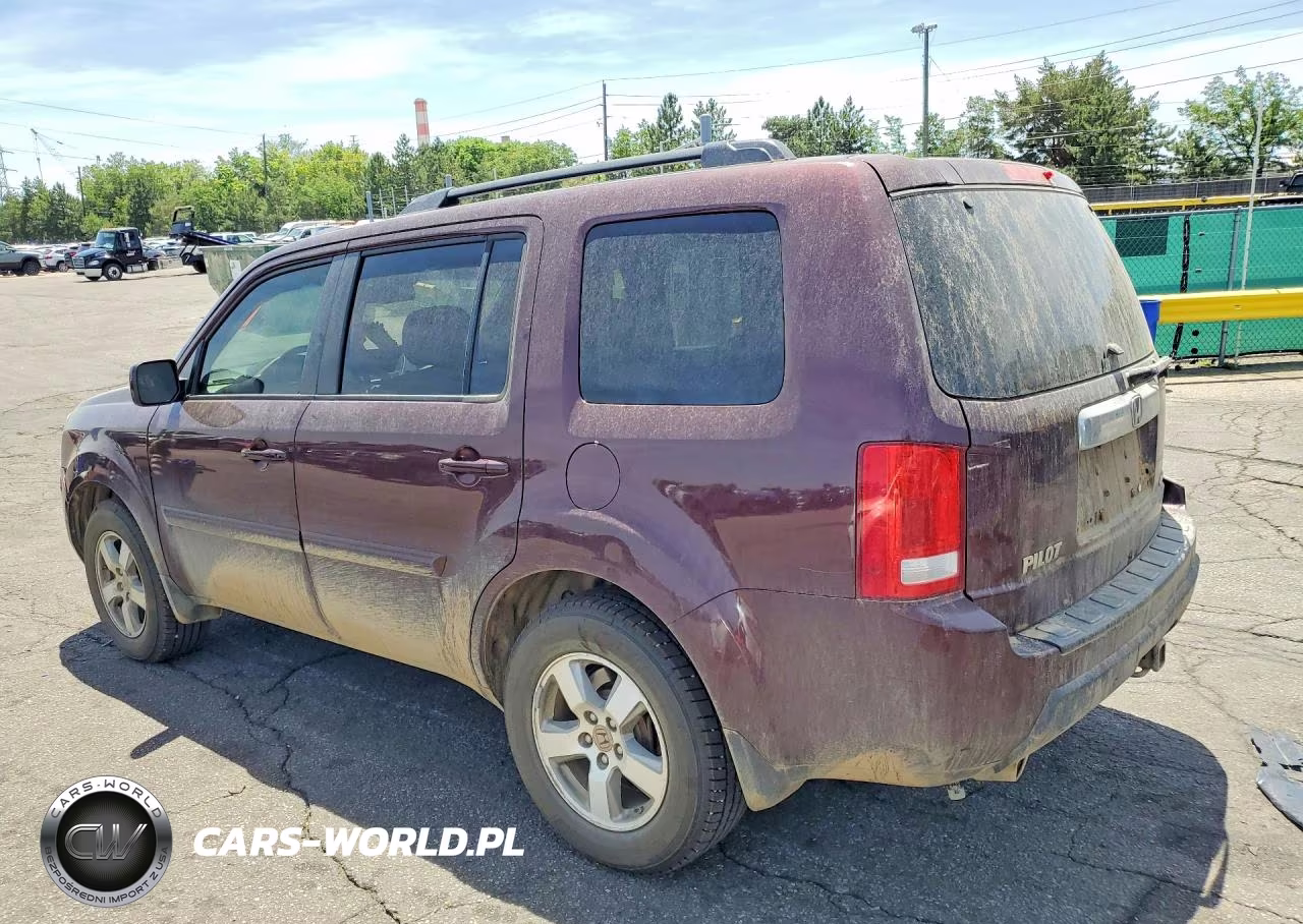 2010 Honda Pilot Exl VIN:5FNYF4H50AB037853 - 2