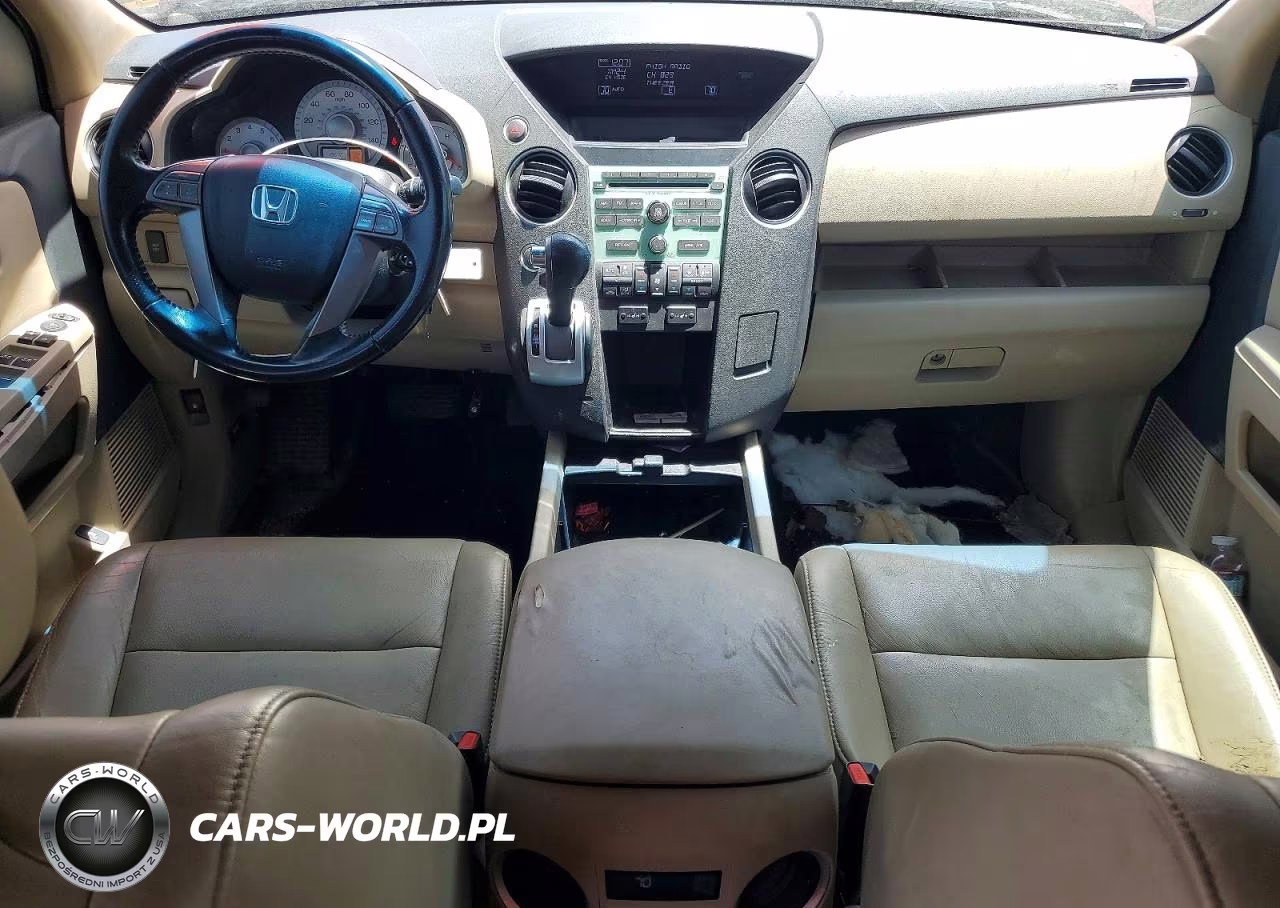 2010 Honda Pilot Exl VIN:5FNYF4H50AB037853 - 8