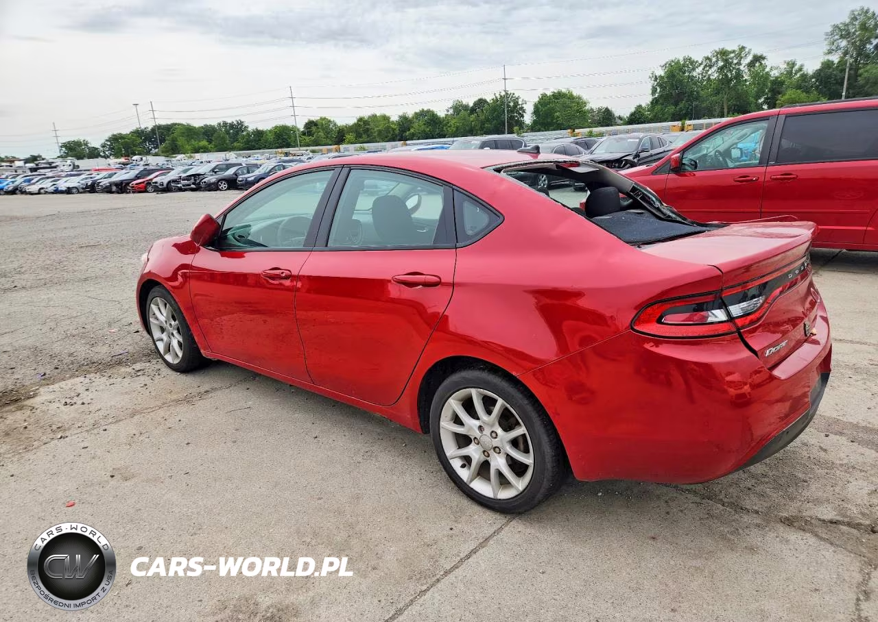 2013 Dodge Dart Sxt VIN:1C3CDFBA2DD300166 - 2