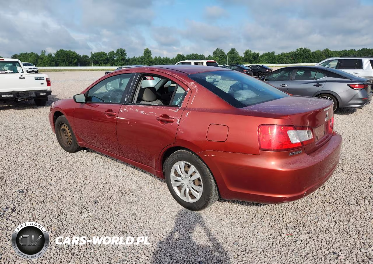 2009 Mitsubishi Galant Es VIN:4A3AB36F89E038343 - 2
