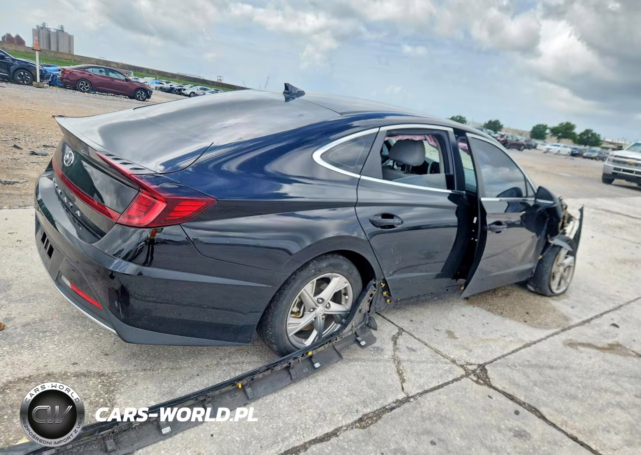 2021 Hyundai Sonata Se VIN:5NPEG4JA7MH124890 - 3