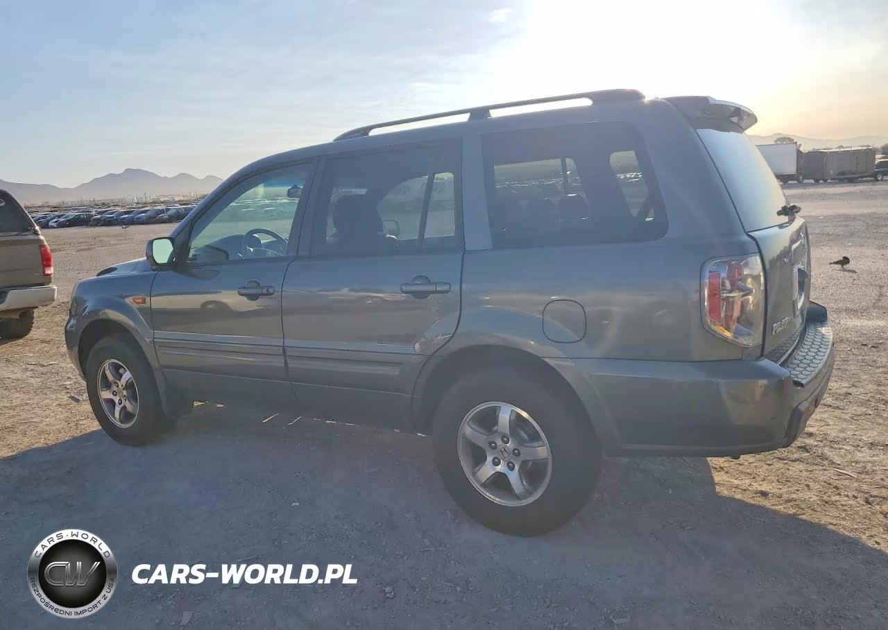2007 Honda Pilot Exl VIN:5FNYF28727B043085 - 2