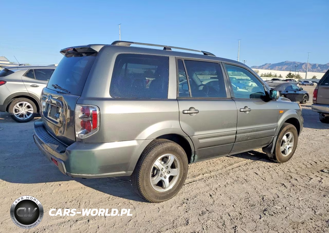 2007 Honda Pilot Exl VIN:5FNYF28727B043085 - 3