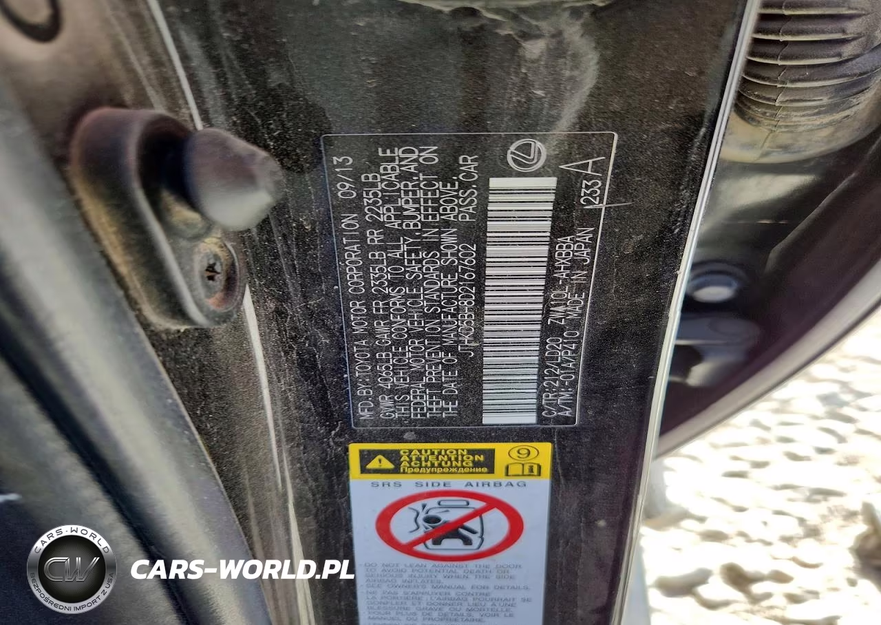 2013 Lexus Ct 200 VIN:JTHKD5BH8D2167602 - 12