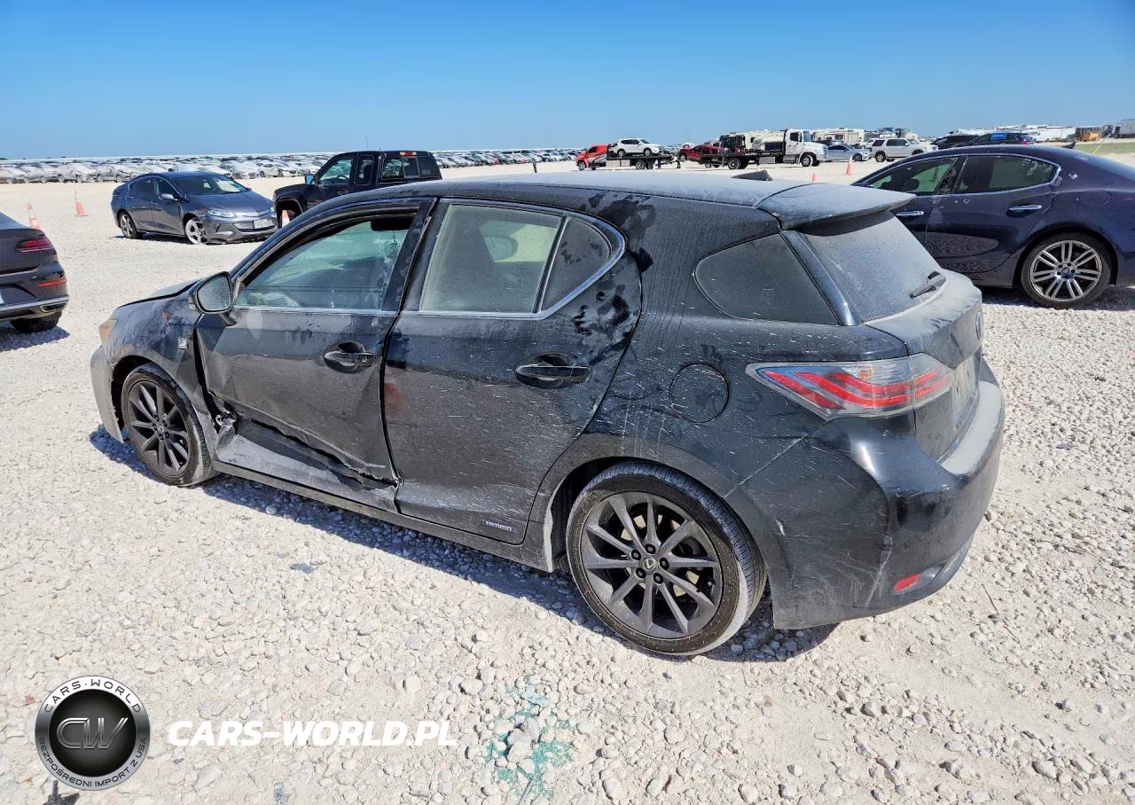 2013 Lexus Ct 200 VIN:JTHKD5BH8D2167602 - 2