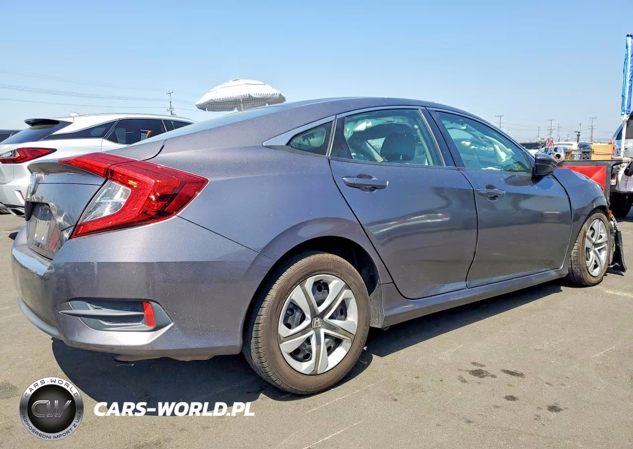 2017 Honda Civic Lx VIN:19XFC2F55HE069477 - 3