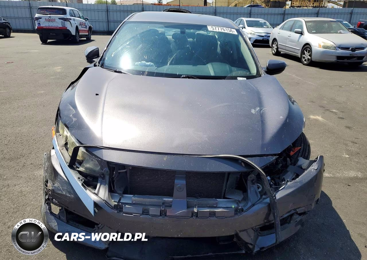 2017 Honda Civic Lx VIN:19XFC2F55HE069477 - 5