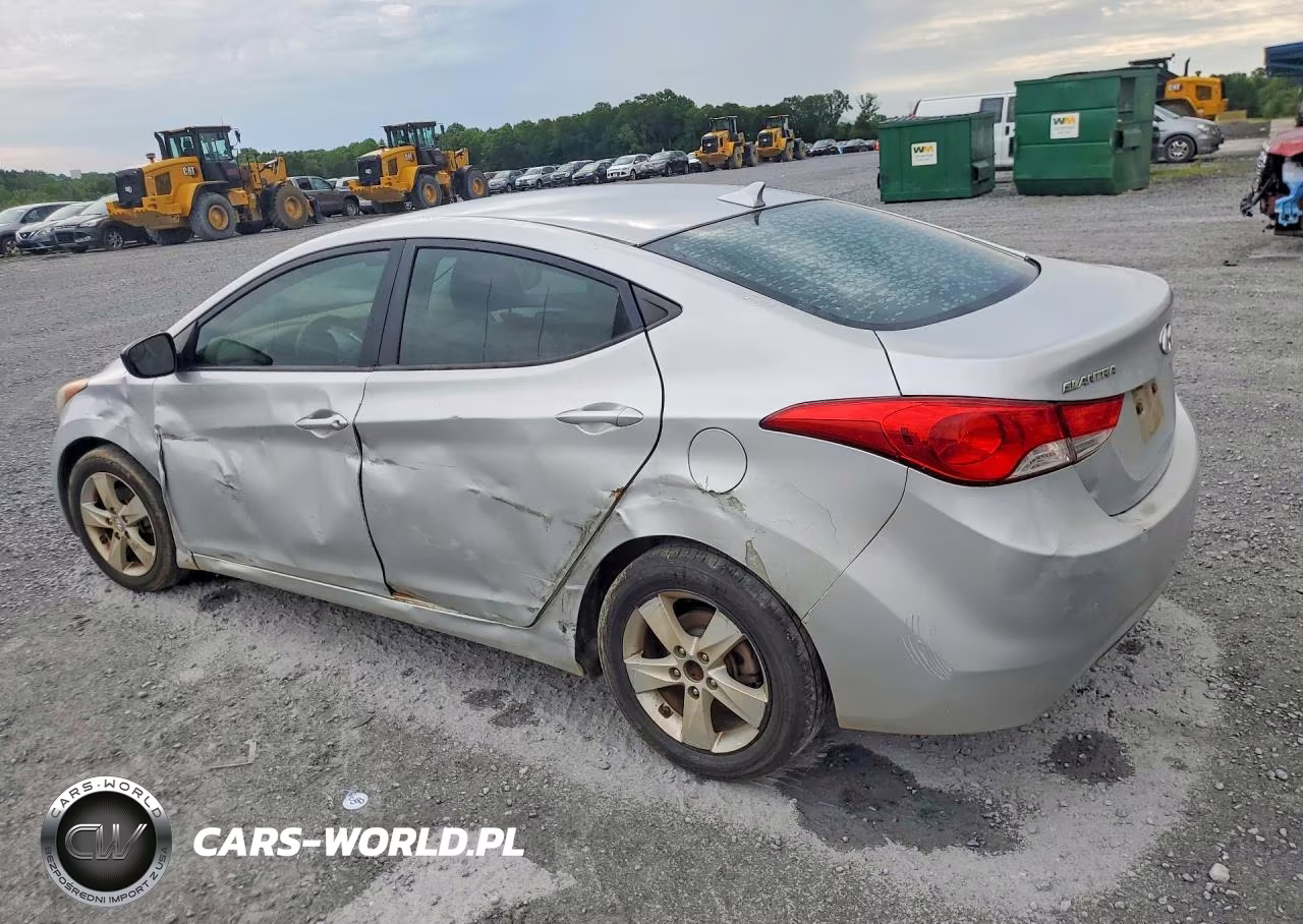 2011 Hyundai Elantra Gls VIN:KMHDH4AE8BU112712 - 2