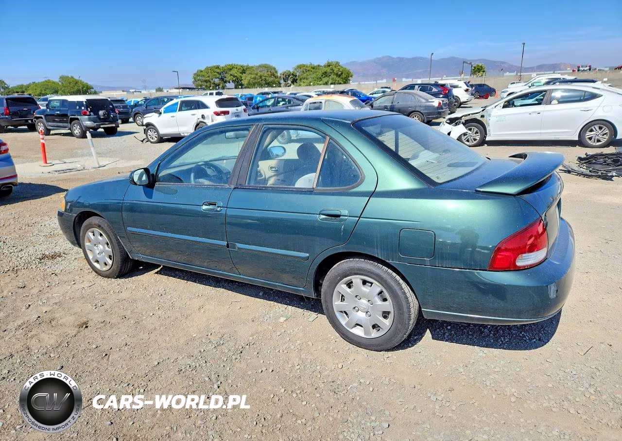 2001 Nissan Sentra Xe VIN:3N1CB51D91L508495 - 2