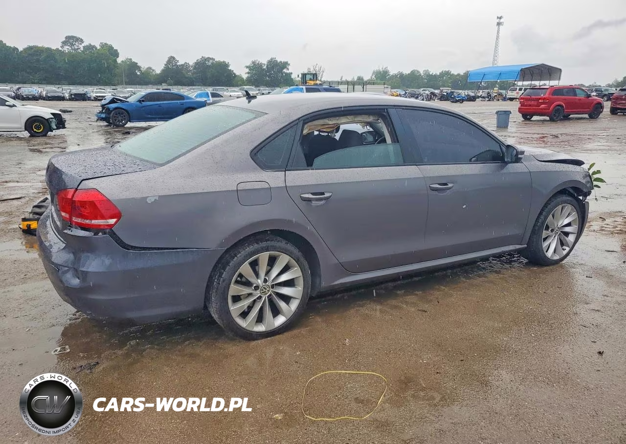 2015 Volkswagen Passat S VIN:1VWAS7A31FC070742 - 3