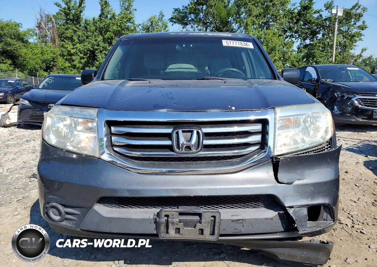 2013 Honda Pilot Lx VIN:5FNYF4H23DB014352 - 5