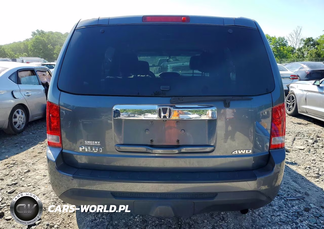 2013 Honda Pilot Lx VIN:5FNYF4H23DB014352 - 6