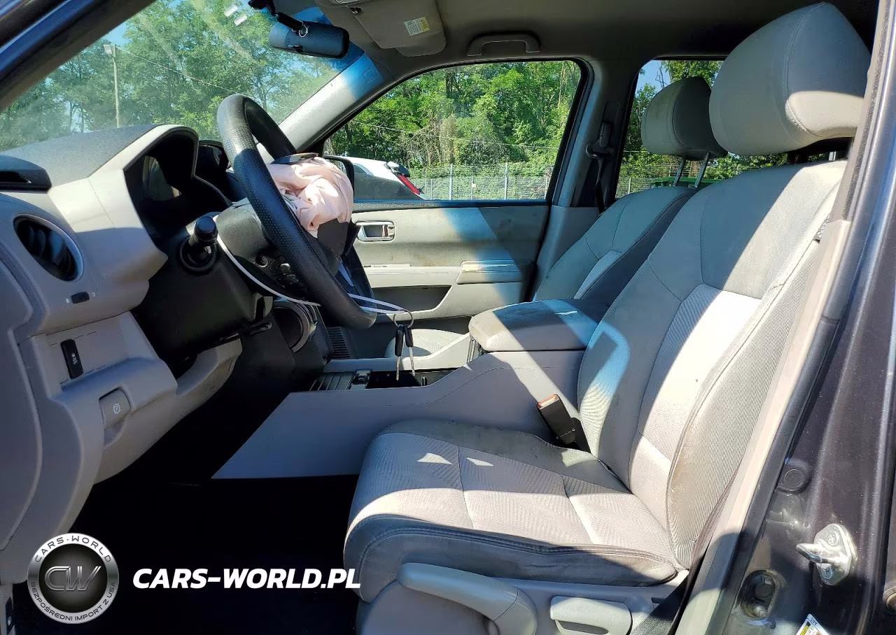 2013 Honda Pilot Lx VIN:5FNYF4H23DB014352 - 7