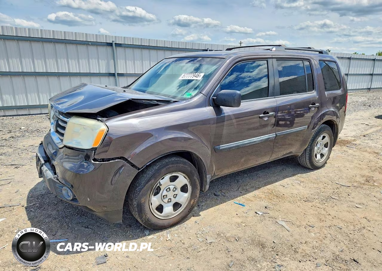 2012 Honda Pilot Lx – zdjęcie 1 z 13