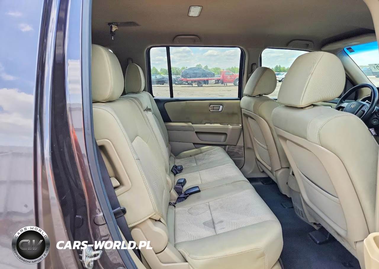 2012 Honda Pilot Lx VIN:5FNYF4H22CB009836 - 11